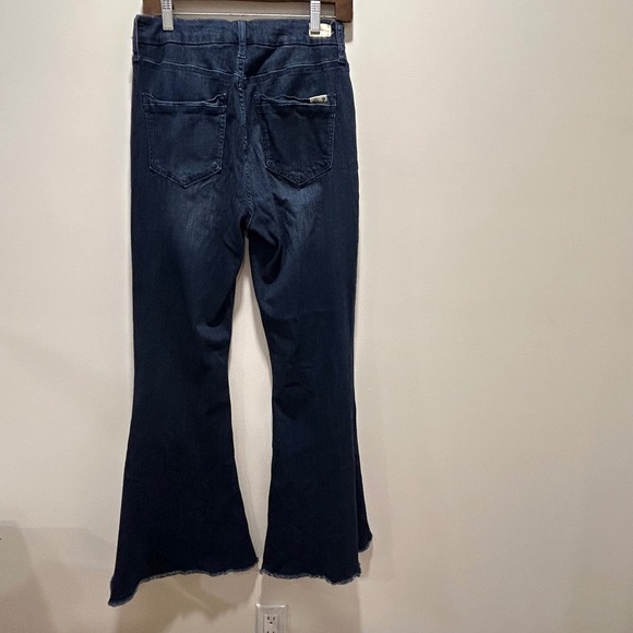 Womens Seven split Bell Bottom jeans size 12 - Picture 2 of 6